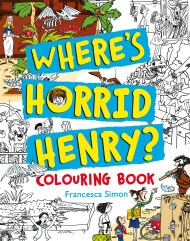 Where’s Horrid Henry Colouring Book